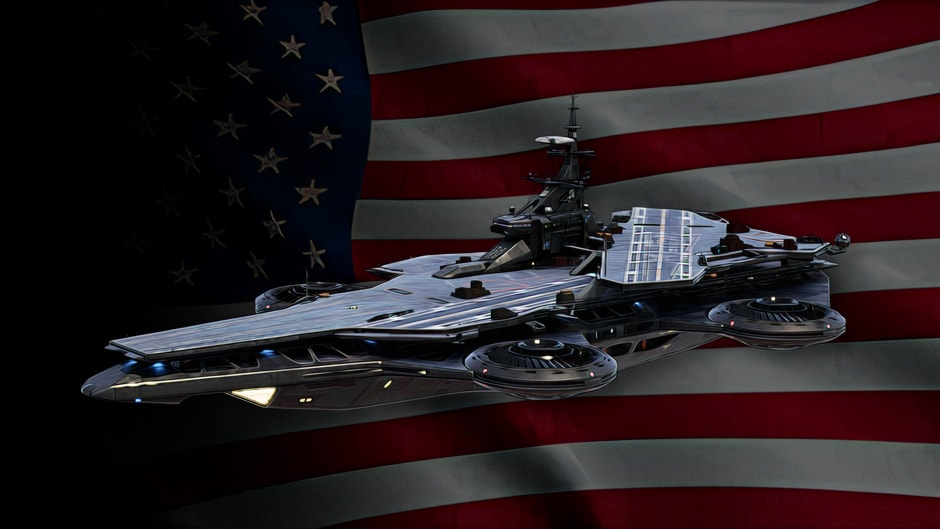 现代战舰手游航空母舰USS Musk (CVN-X)
