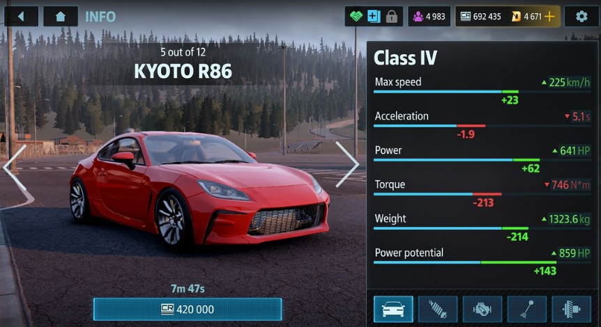 CarX漂移赛车系列即将推出汽车市场功能，可以买卖其他玩家车辆